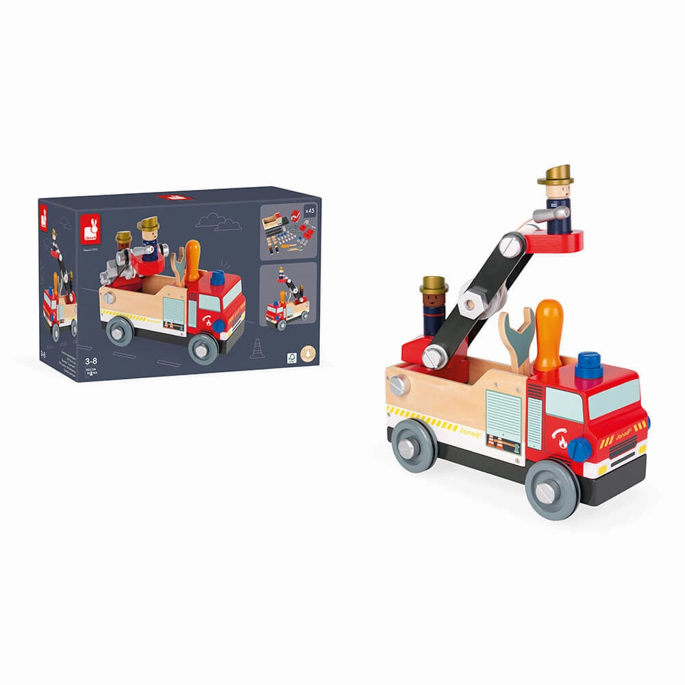 Babykids_Janod_Toys Janod Brico'kids DIY Fire Truck