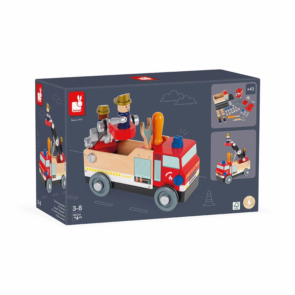 Babykids_Janod_Toys Janod Brico'kids DIY Fire Truck
