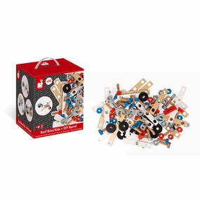 Babykids_Janod_Toys Janod Bricokids DIY Barrel - 50pcs