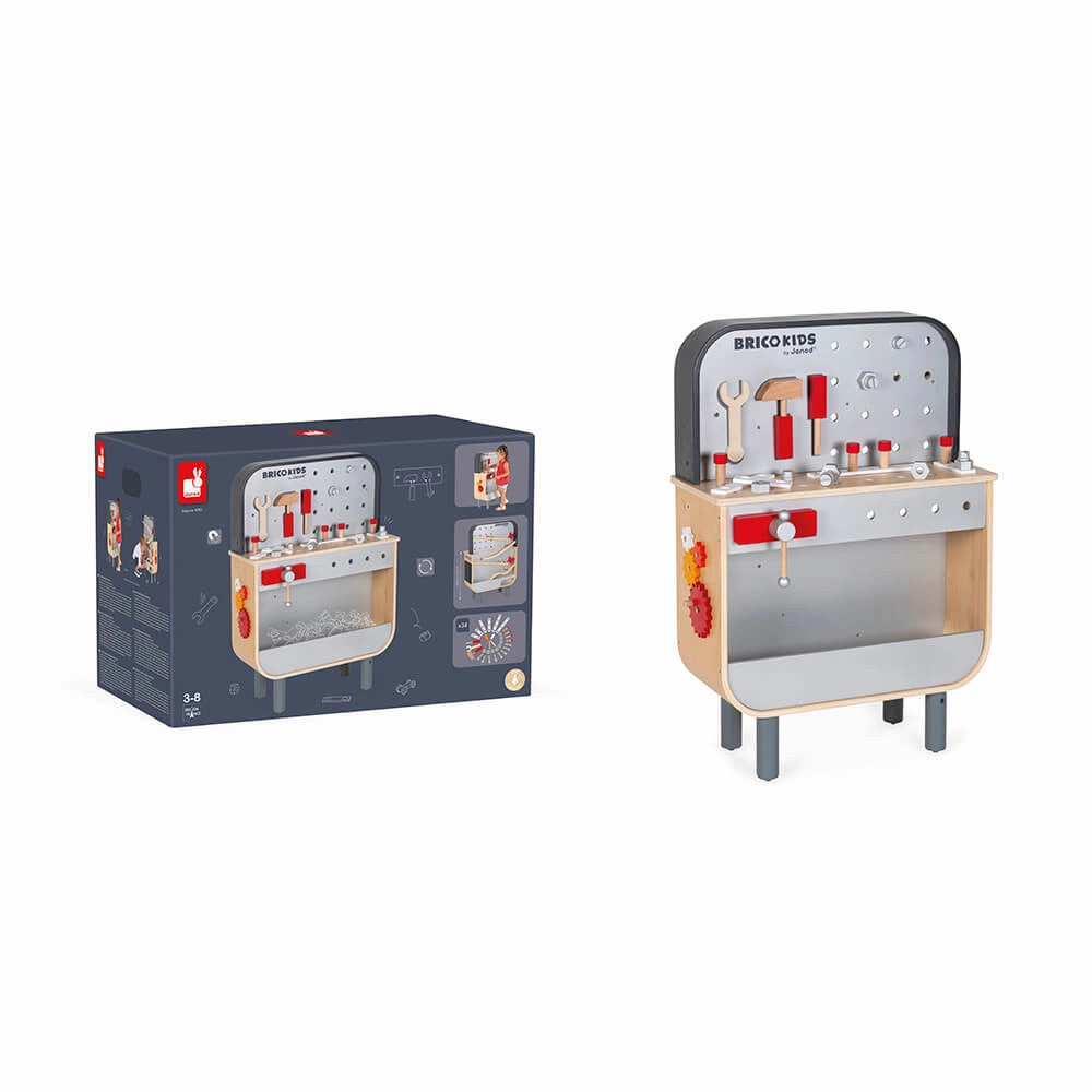 Babykids_Janod_Toys Janod Bricokids Reversible Workbench