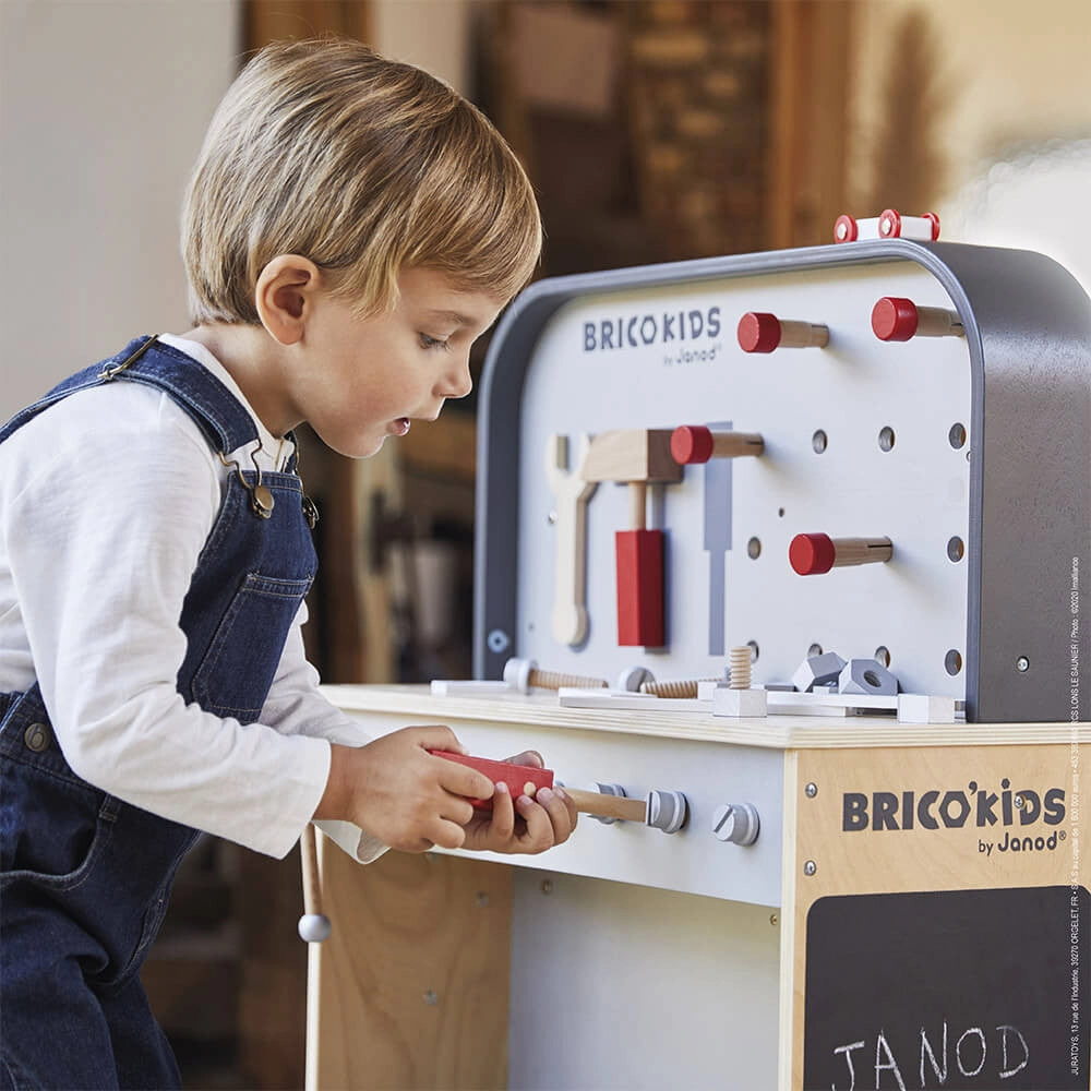 Babykids_Janod_Toys Janod Bricokids Reversible Workbench