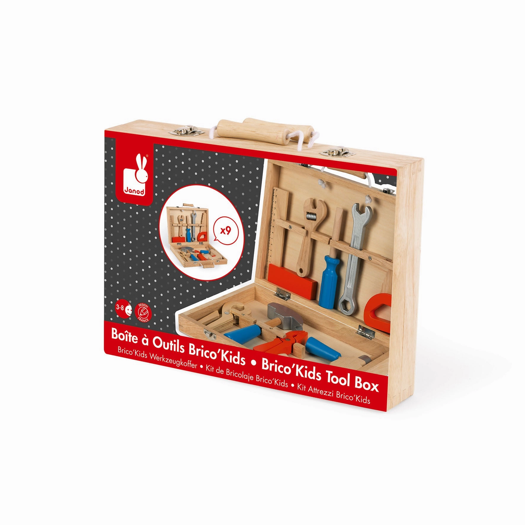 Babykids_Janod_Toys Janod Bricokids Tool Box