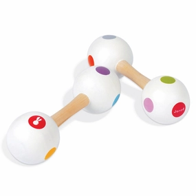 Babykids_Janod_Toys Janod Confetti Maracas Barbell
