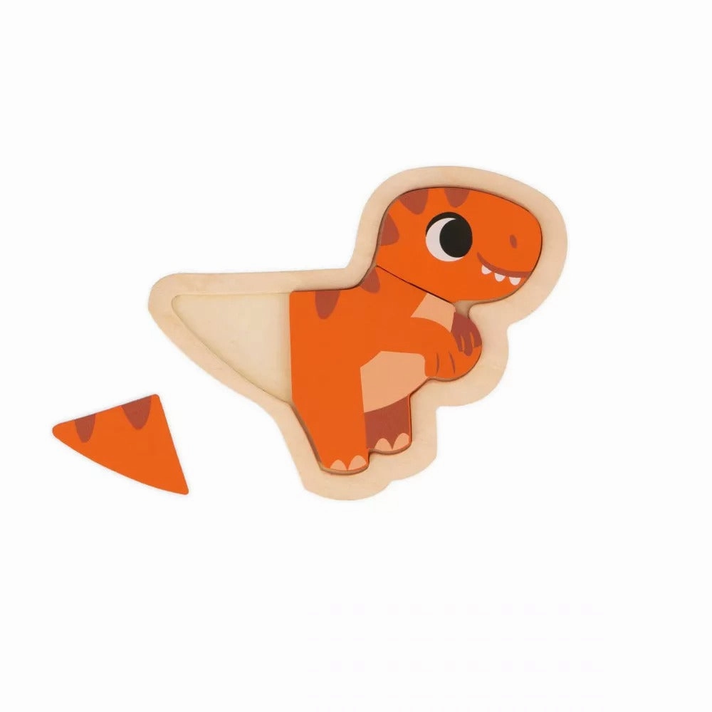 Babykids_Janod_Toys Janod Dino 4 Progressive Puzzles Dino