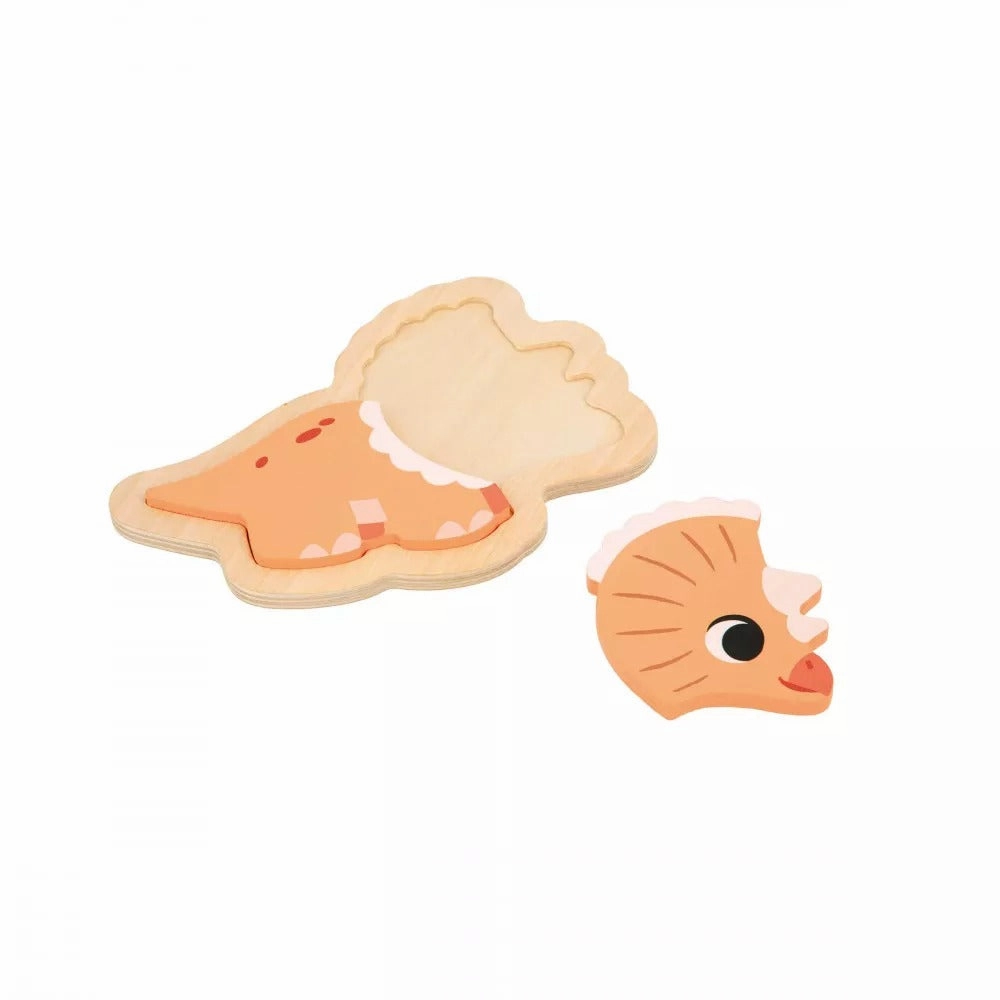 Babykids_Janod_Toys Janod Dino 4 Progressive Puzzles Dino