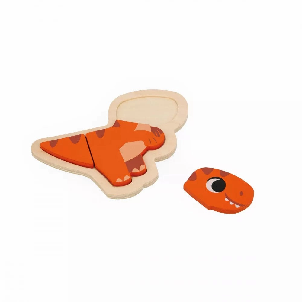 Babykids_Janod_Toys Janod Dino 4 Progressive Puzzles Dino