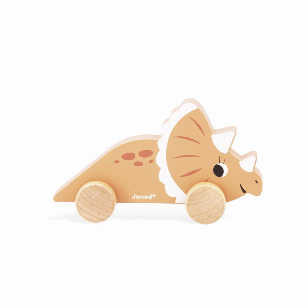 Babykids_Janod_Toys Janod Dino - Push-Along Dinos (1pc)