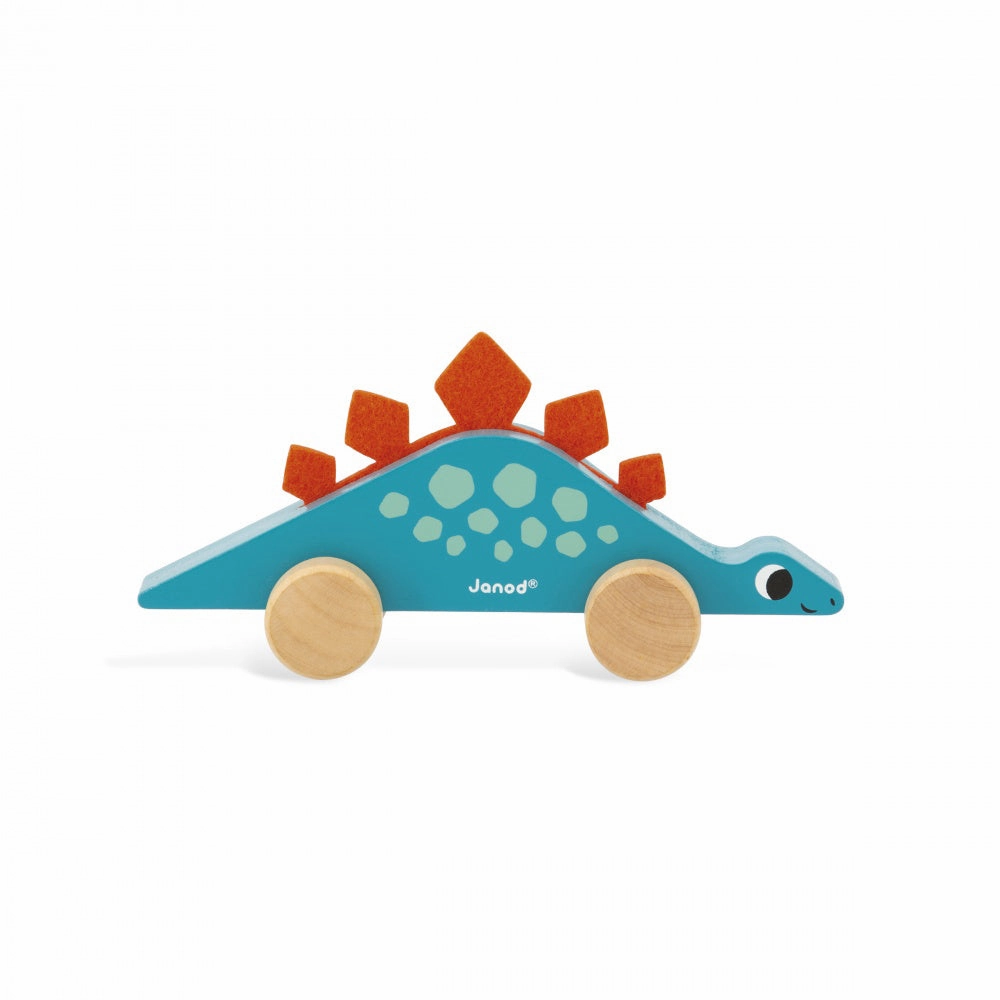 Babykids_Janod_Toys Janod Dino - Push-Along Dinos (1pc)