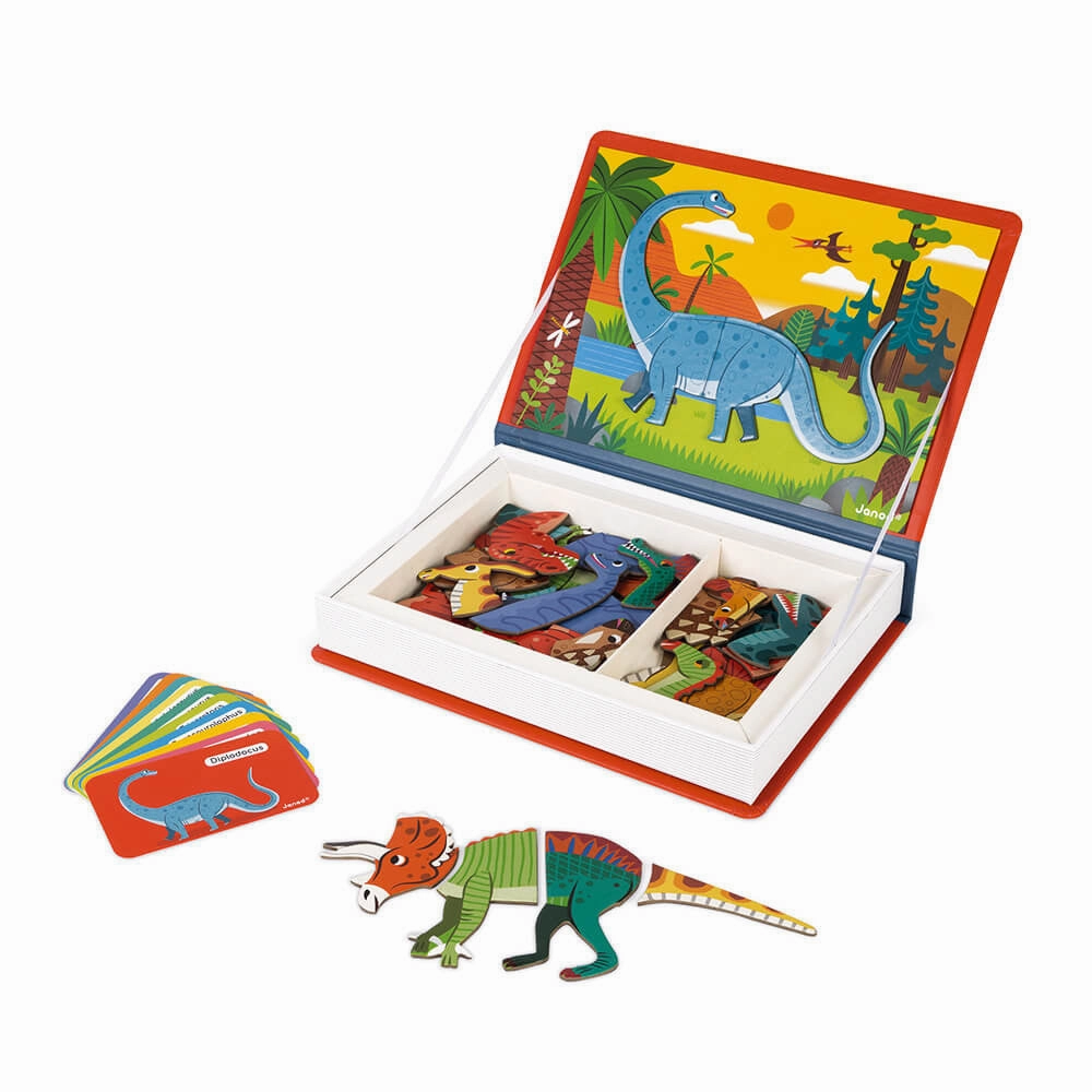 Babykids_Janod_Toys Janod Dinosaurs Magneti'book