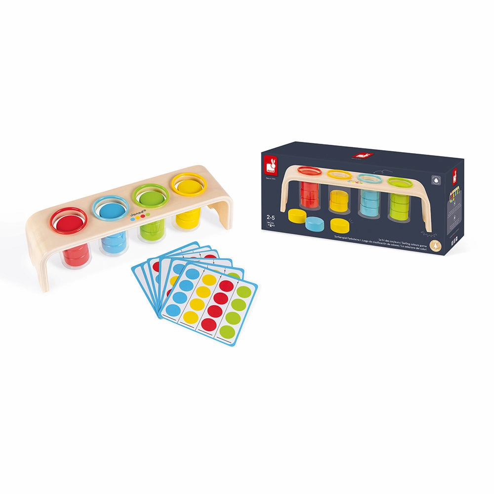 Babykids_Janod_Toys Janod Essential - Sorting Colours Game