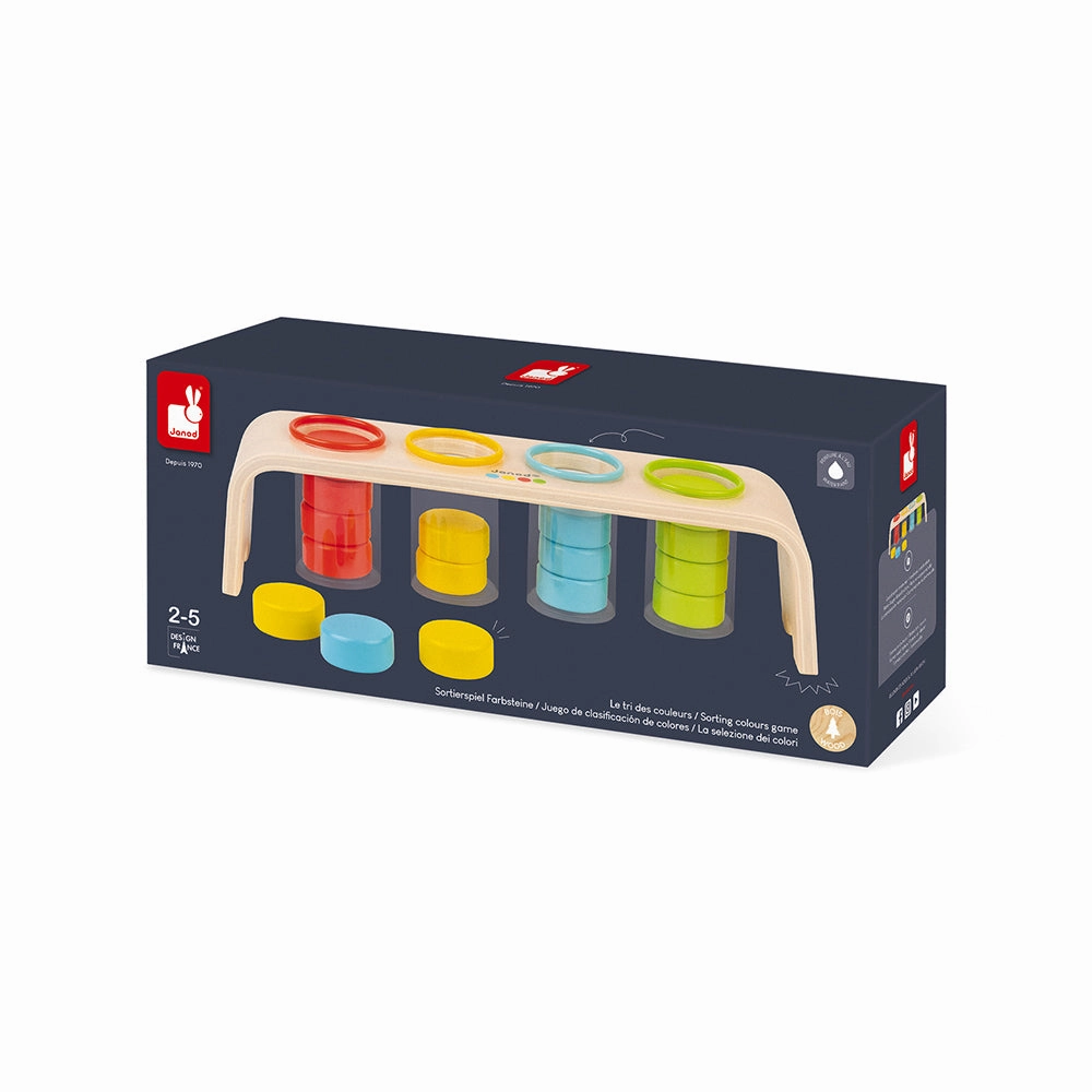 Babykids_Janod_Toys Janod Essential - Sorting Colours Game