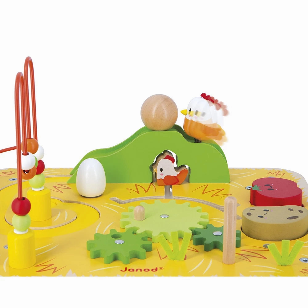 Babykids_Janod_Toys Janod Farm - Activity Table
