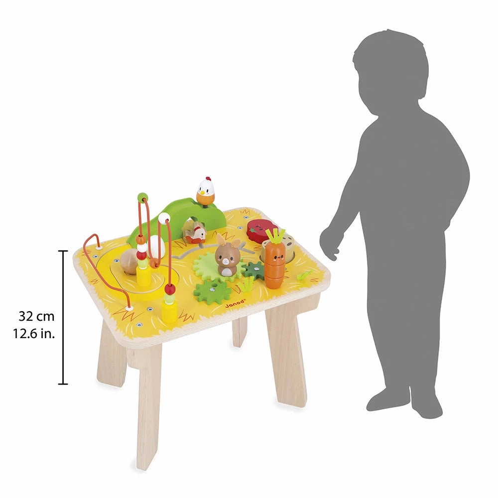Babykids_Janod_Toys Janod Farm - Activity Table
