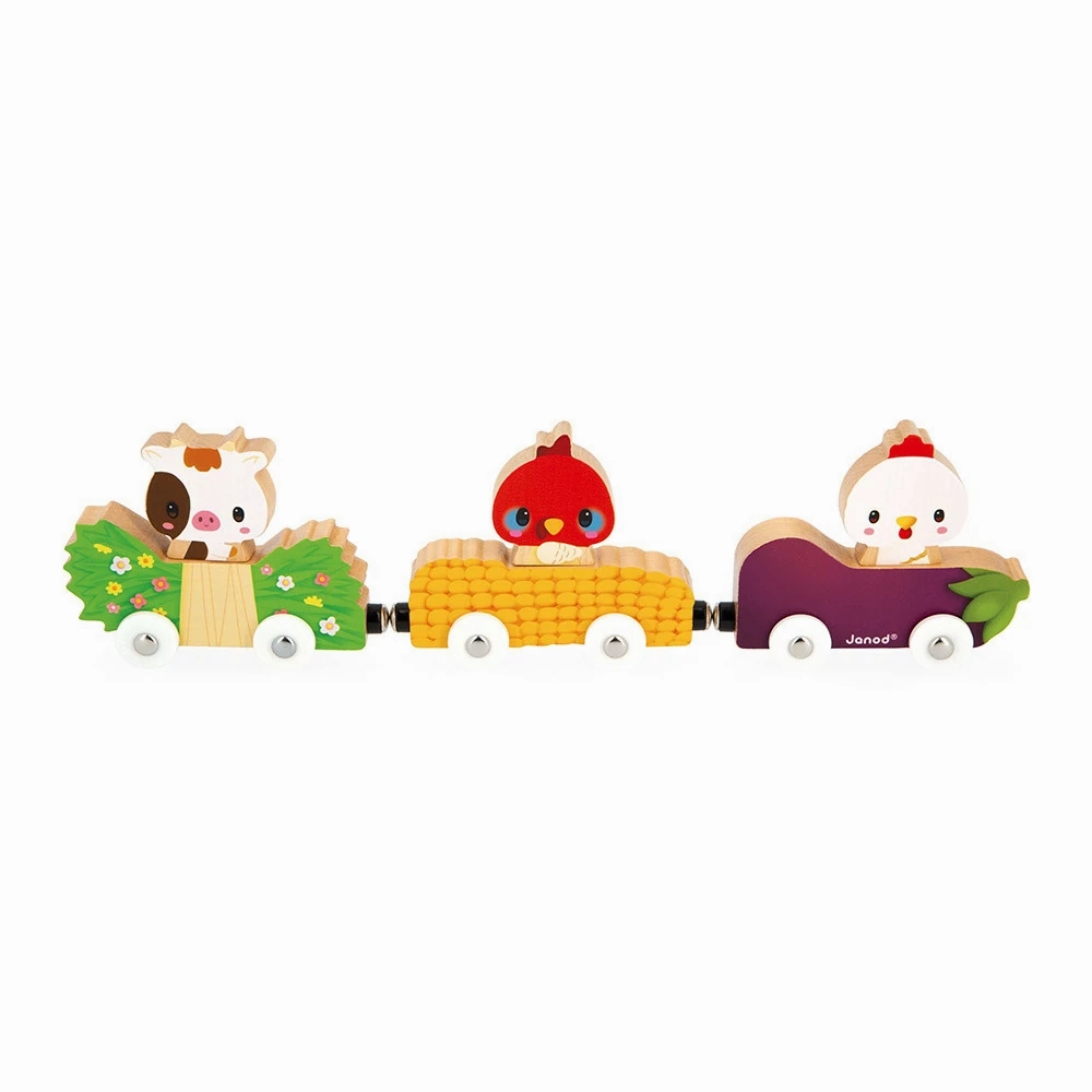 Babykids_Janod_Toys Janod Farm - Magnetic Farm Animals