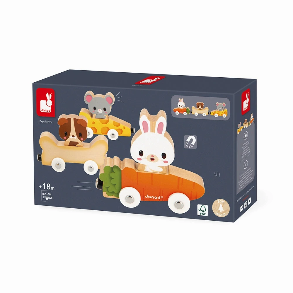 Babykids_Janod_Toys Janod Farm - Magnetic Pets