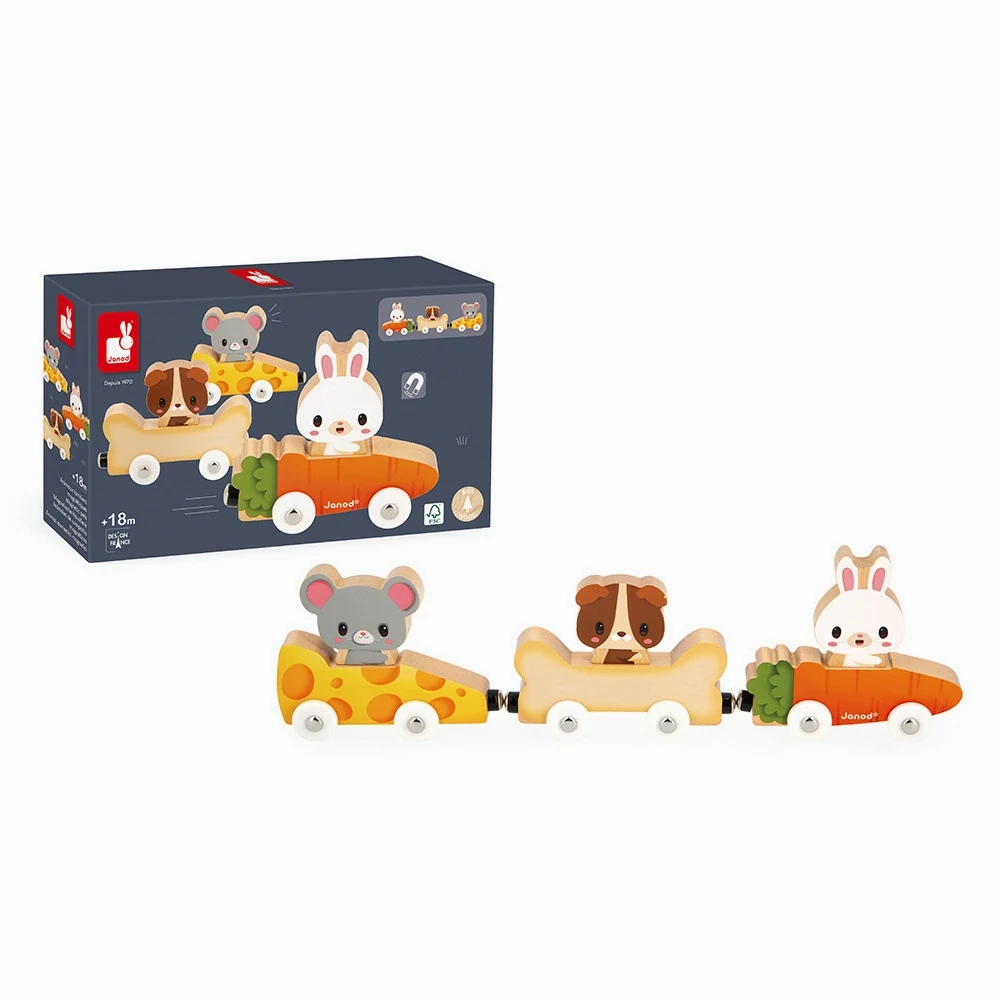Babykids_Janod_Toys Janod Farm - Magnetic Pets