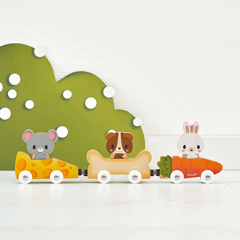 Babykids_Janod_Toys Janod Farm - Magnetic Pets