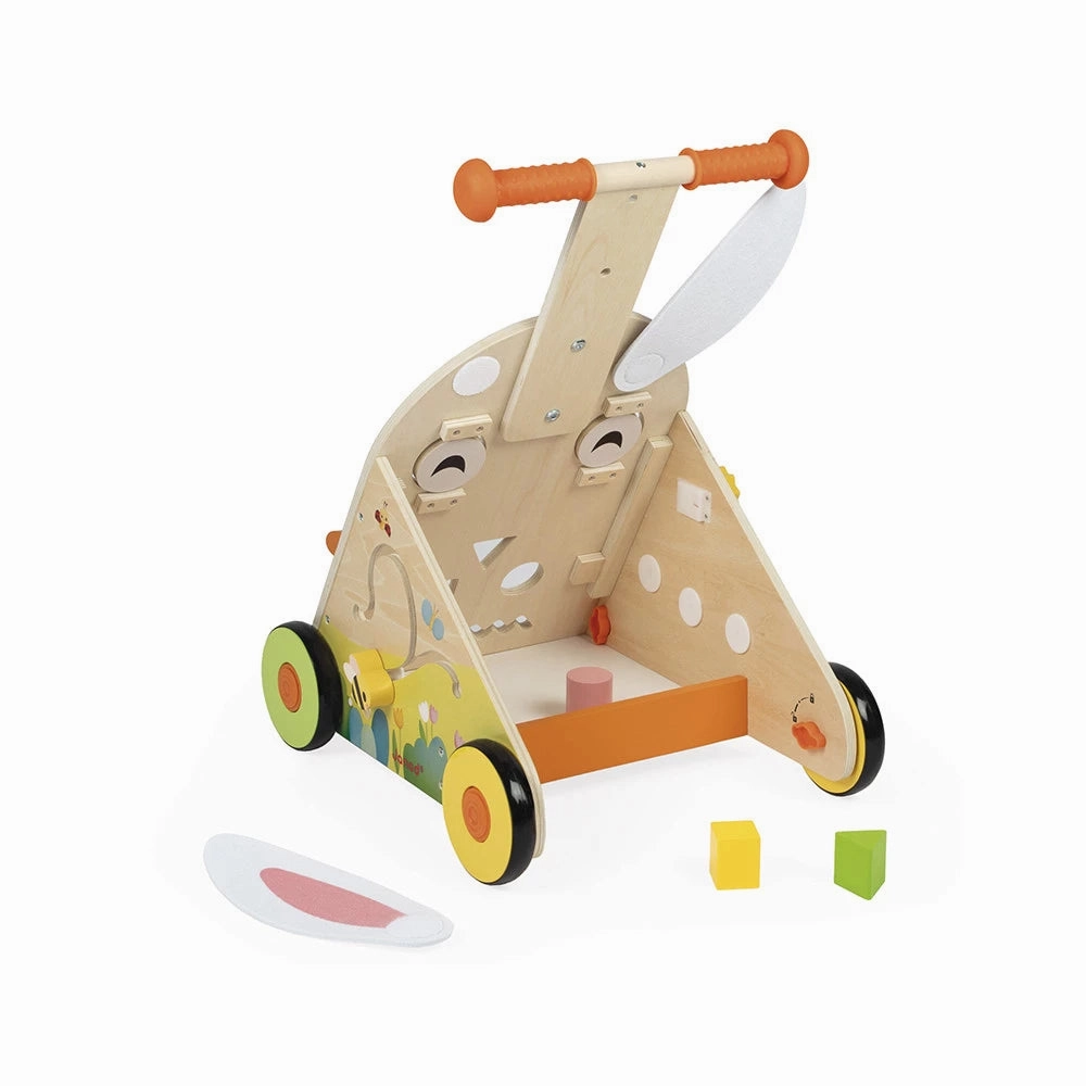 Babykids_Janod_Toys Janod Farm - Rabbit Baby Walker