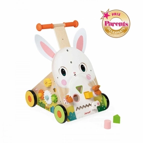 Babykids_Janod_Toys Janod Farm - Rabbit Baby Walker