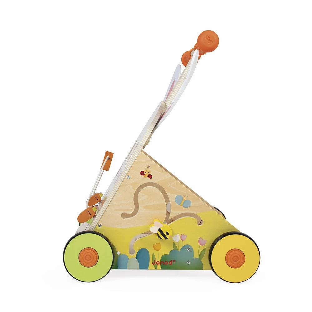Babykids_Janod_Toys Janod Farm - Rabbit Baby Walker