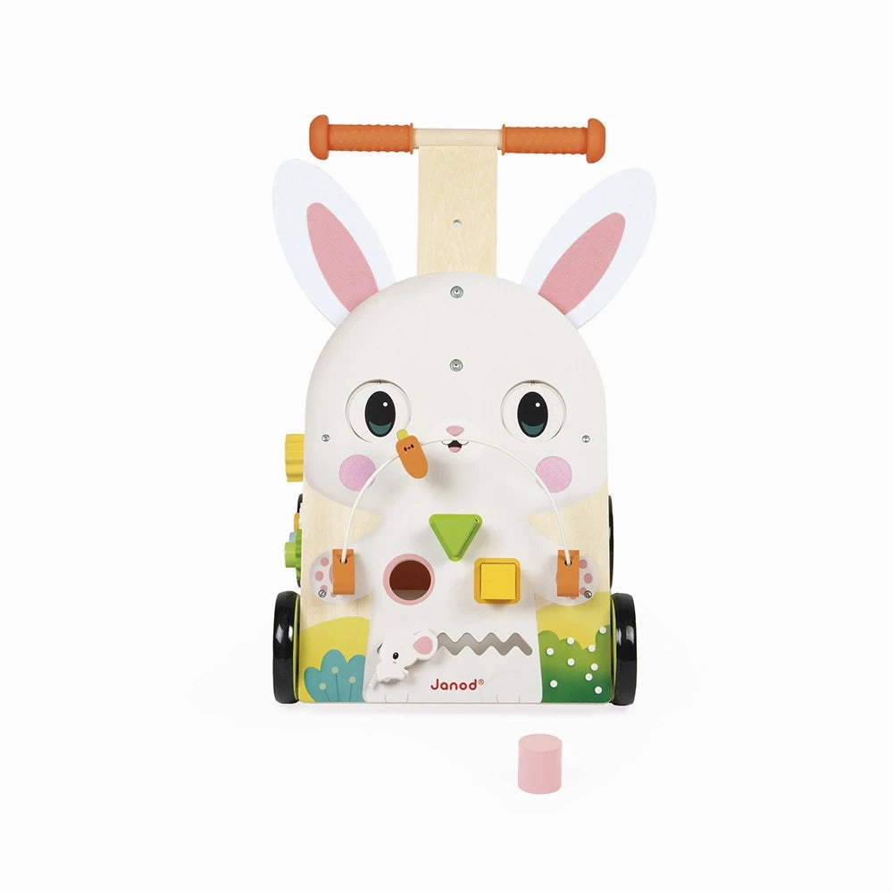 Babykids_Janod_Toys Janod Farm - Rabbit Baby Walker