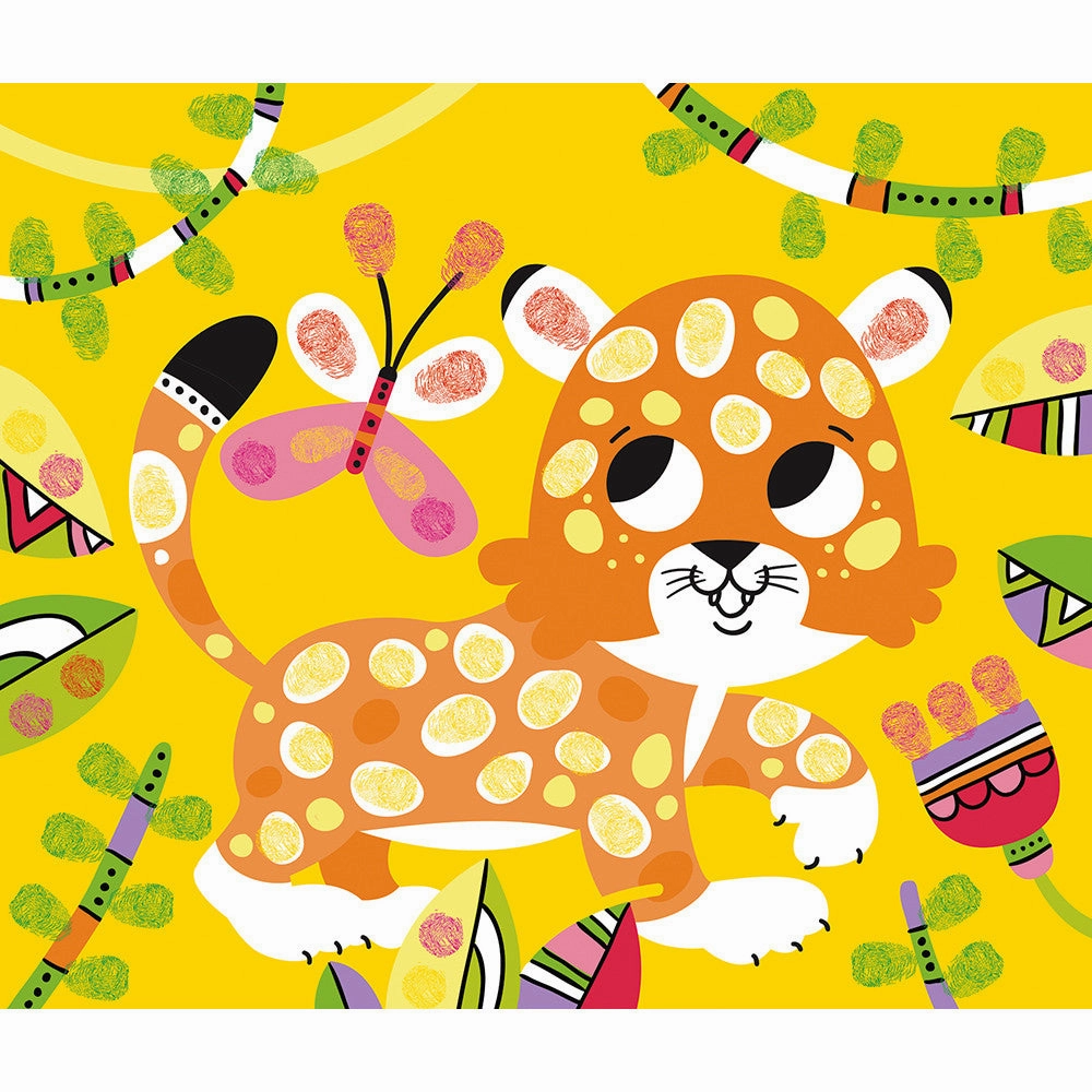 Babykids_Janod_Toys Janod Finger Ink Pad Panda and His Friend