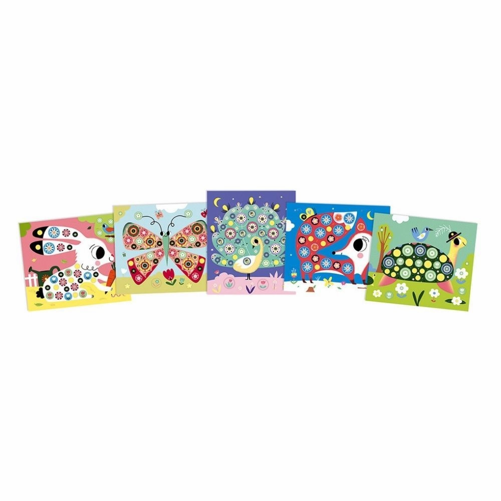 Babykids_Janod_Toys Janod Foam Stickers Thousands of Flowers