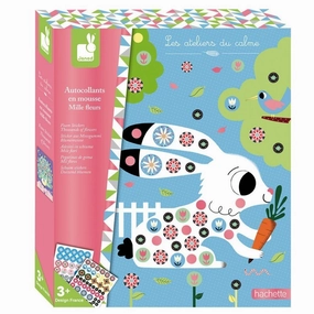 Babykids_Janod_Toys Janod Foam Stickers Thousands of Flowers