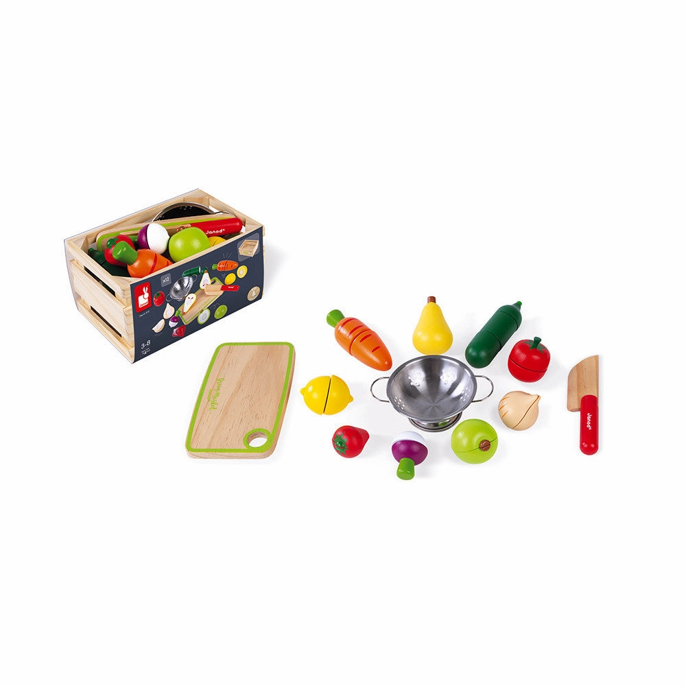 Babykids_Janod_Toys Janod Fruits & Vegetable Maxi Set