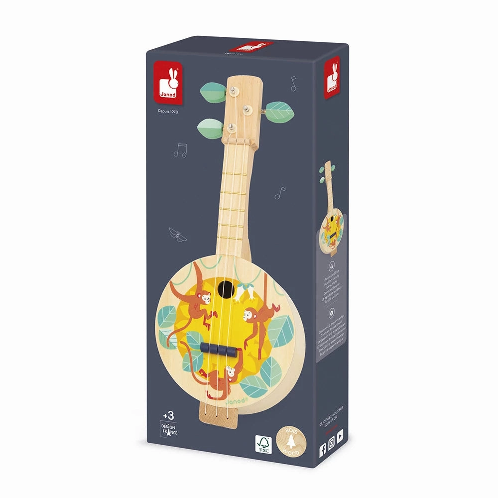 Babykids_Janod_Toys Janod Gioia - Jungle Banjo