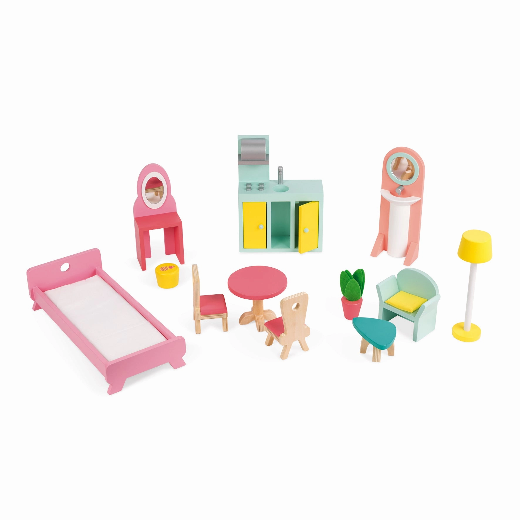 Babykids_Janod_Toys Janod Happy Day Doll's House