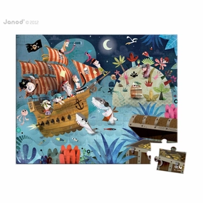 Babykids_Janod_Toys Janod Hat Boxed Treasure Hunt Puzzle