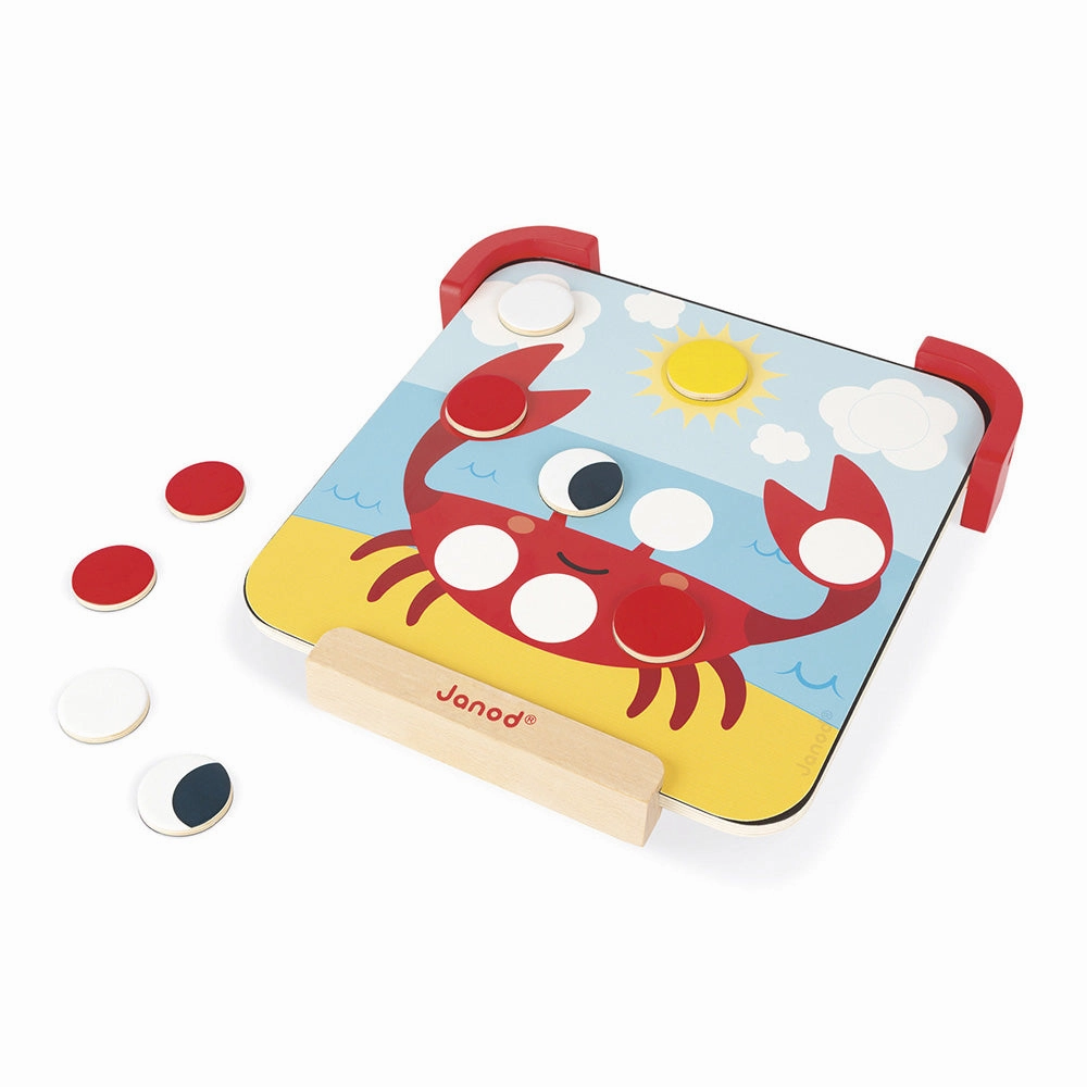 Babykids_Janod_Toys Janod I Am Learning Colours - Magnetic Chips