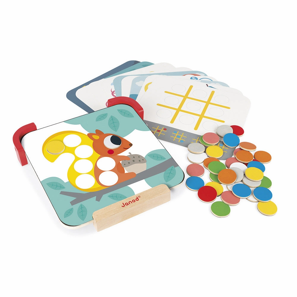 Babykids_Janod_Toys Janod I Am Learning Colours - Magnetic Chips
