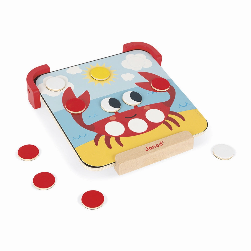 Babykids_Janod_Toys Janod I Am Learning Colours - Magnetic Chips