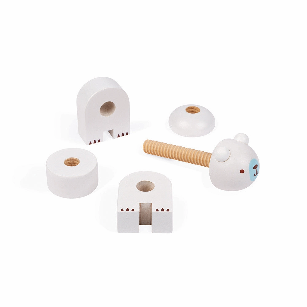 Babykids_Janod_Toys Janod I Am Learning How To Use A Screw - Arctic