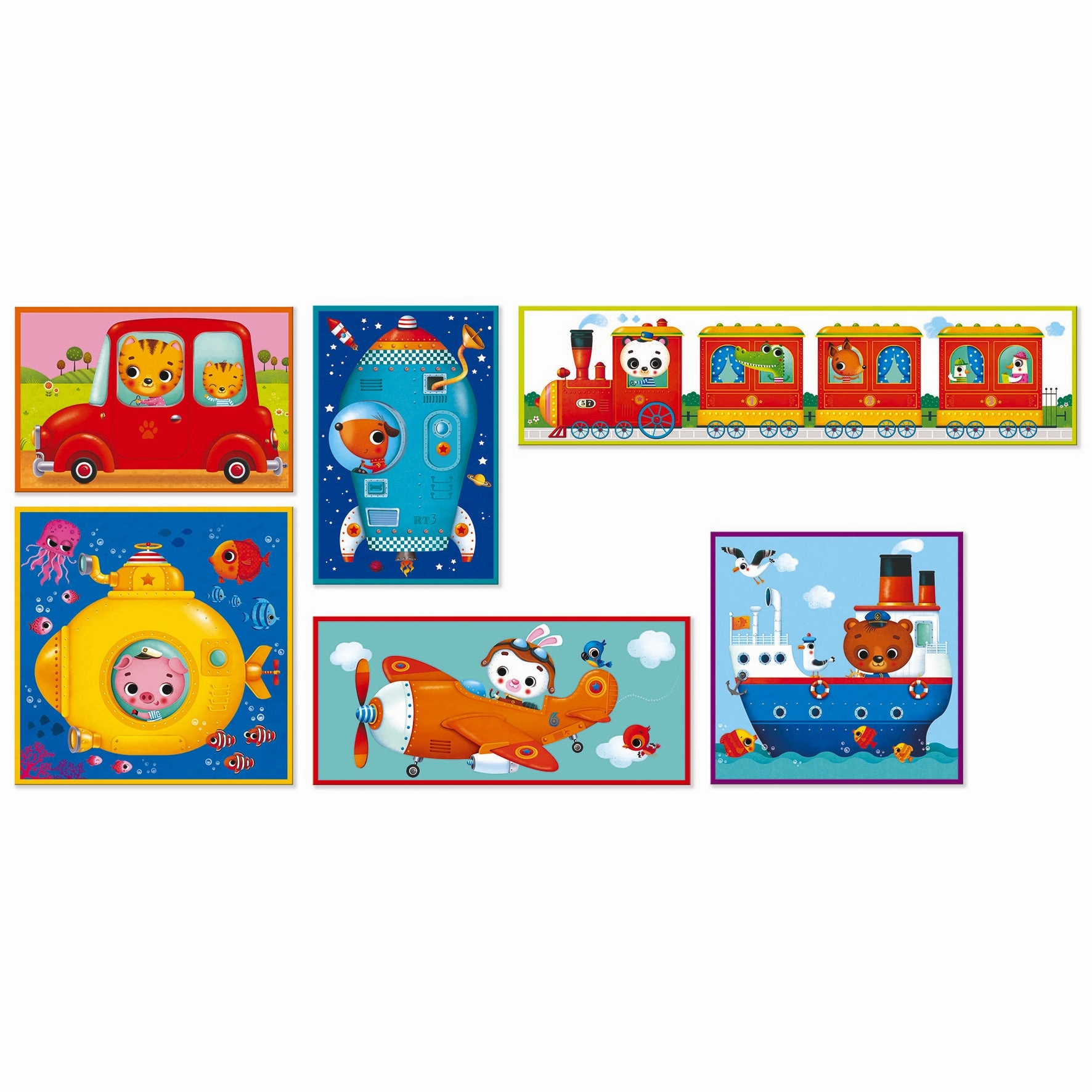 Babykids_Janod_Toys Janod Kubkid 6 Blocks Vehicles