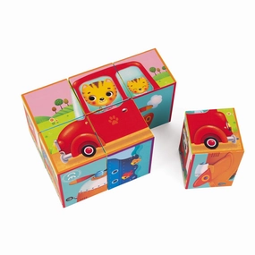 Babykids_Janod_Toys Janod Kubkid 6 Blocks Vehicles