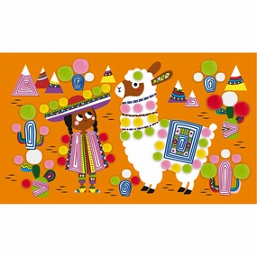 Babykids_Janod_Toys Janod Llama Pom Poms