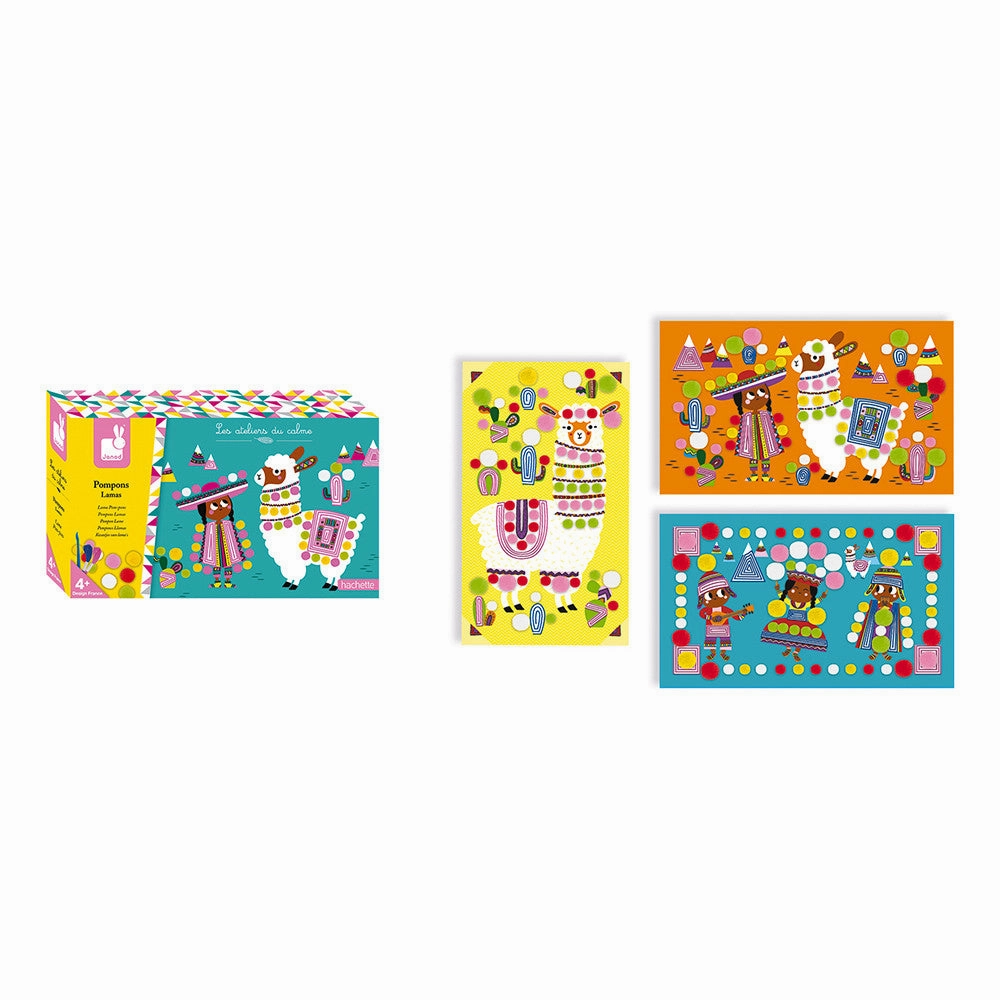 Babykids_Janod_Toys Janod Llama Pom Poms