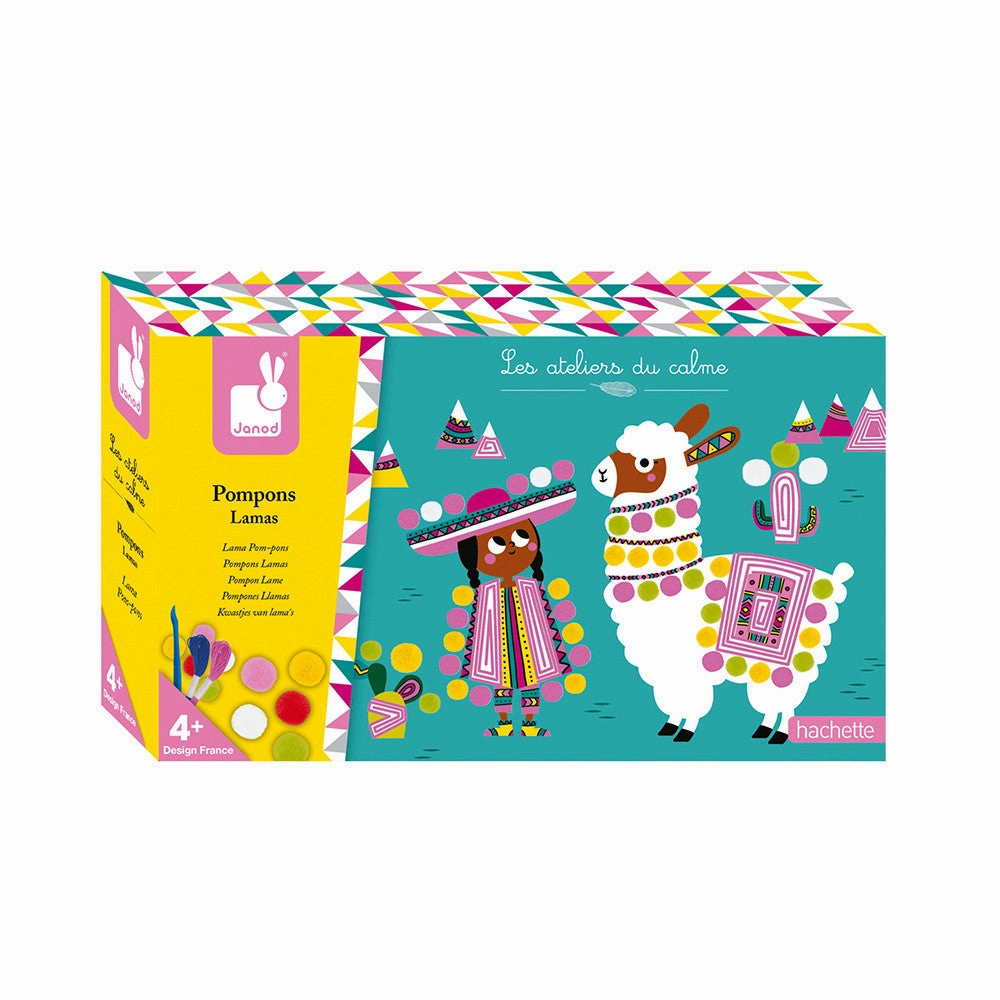 Babykids_Janod_Toys Janod Llama Pom Poms