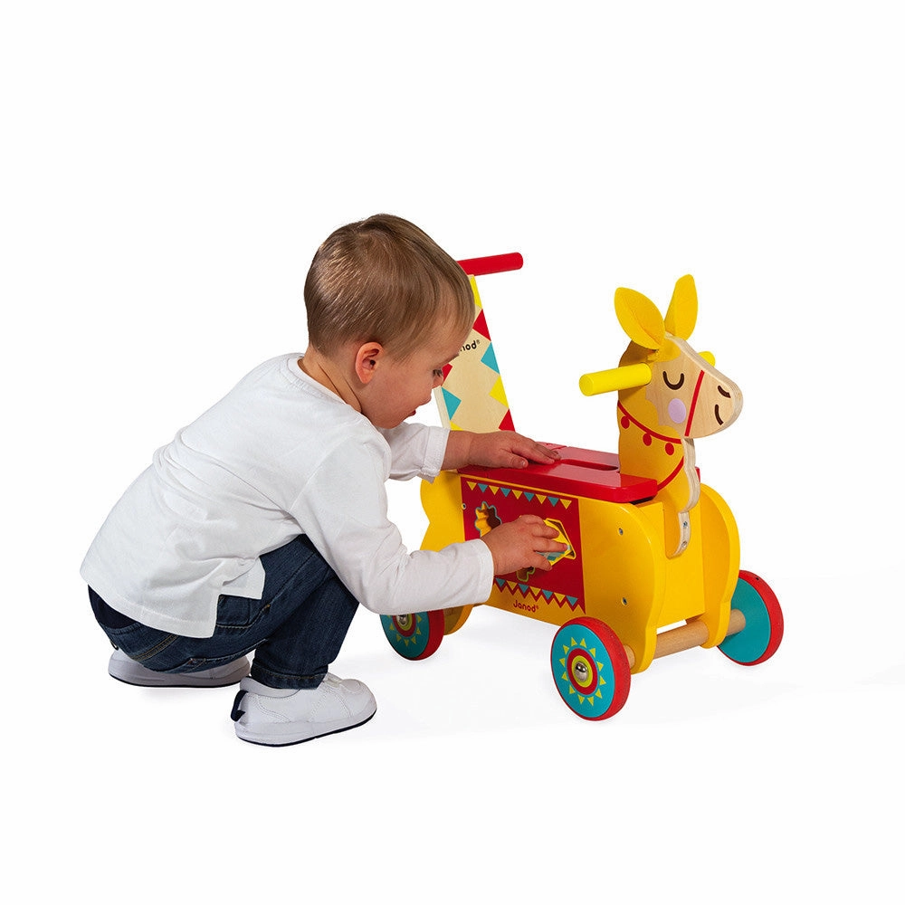 Babykids_Janod_Toys Janod Llama Ride-On