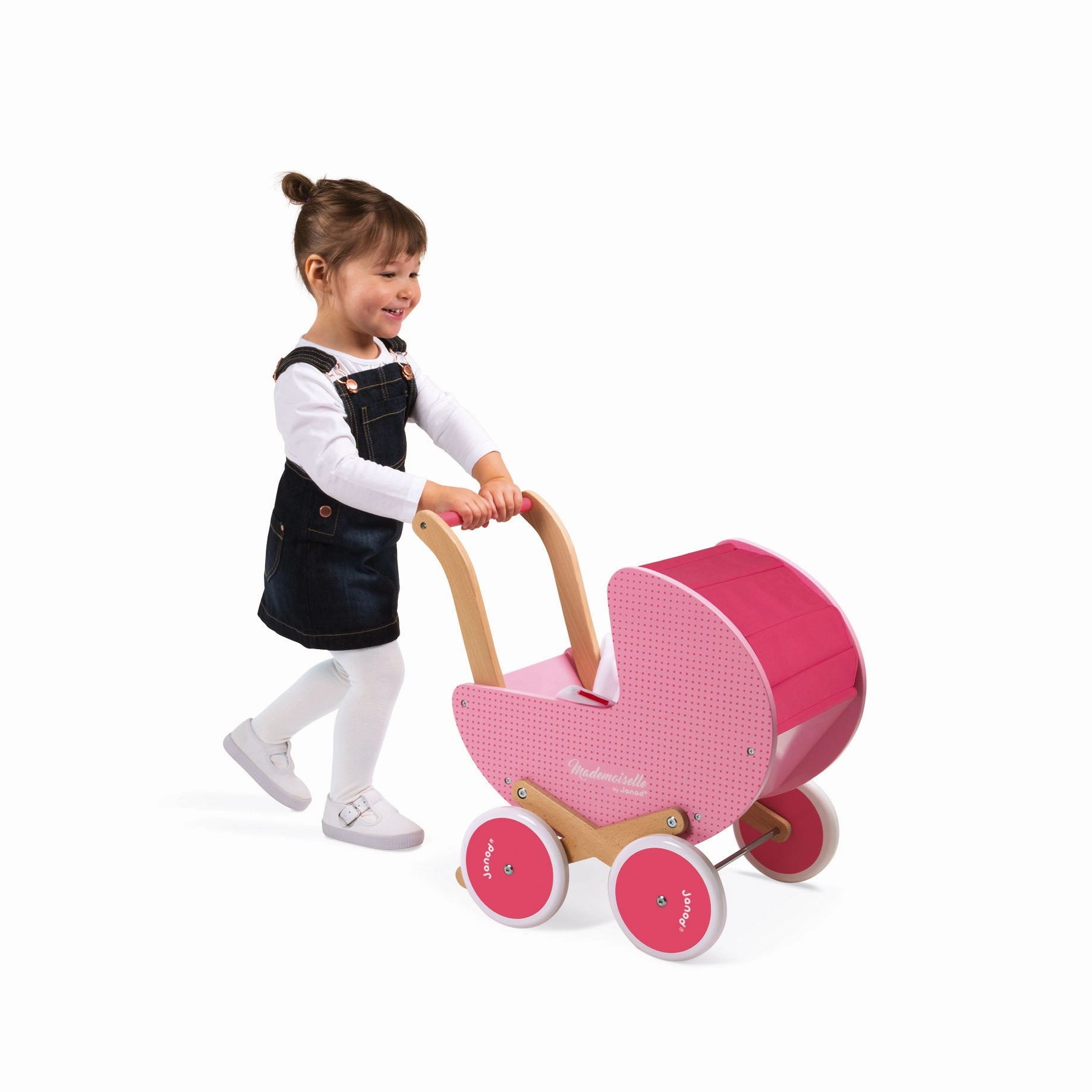 Babykids_Janod_Toys Janod Mademoiselle Doll's Pram