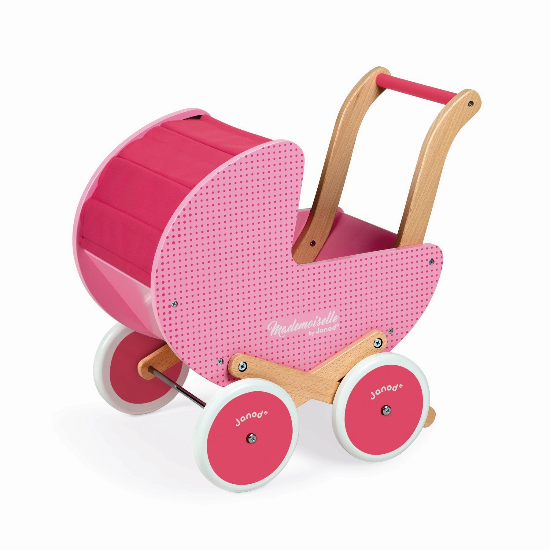 Babykids_Janod_Toys Janod Mademoiselle Doll's Pram