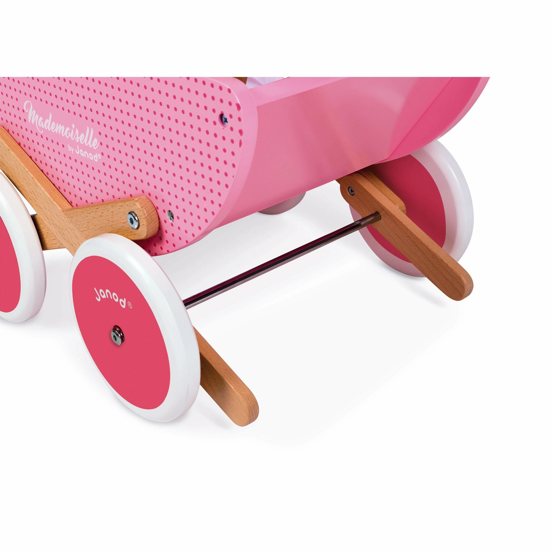 Babykids_Janod_Toys Janod Mademoiselle Doll's Pram
