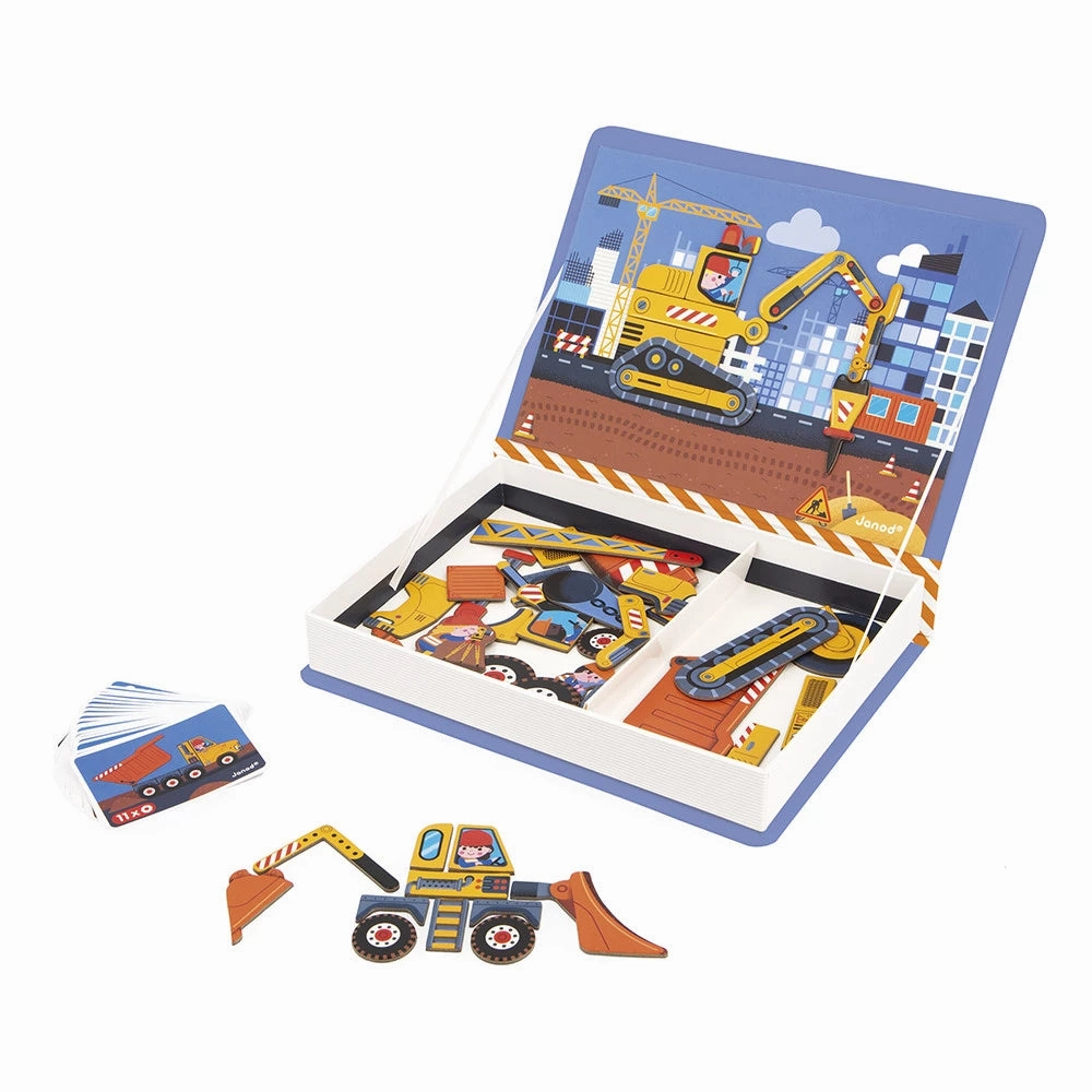 Babykids_Janod_Toys Janod Magneti'book Construction