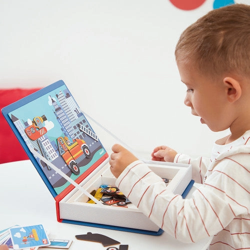 Babykids_Janod_Toys Janod Magneti'Book Firefighter