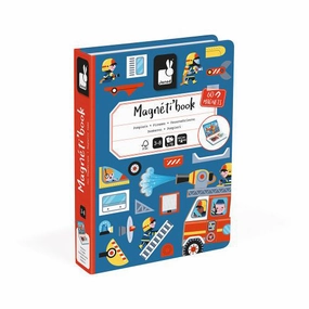 Babykids_Janod_Toys Janod Magneti'Book Firefighter