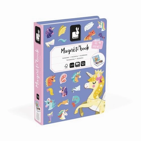Babykids_Janod_Toys Janod Magneti'Book Unicorn