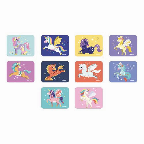 Babykids_Janod_Toys Janod Magneti'Book Unicorn